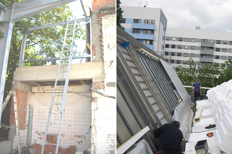 Erweiterung, Umbau, Modernisierung EURONICS Fachmarkt Kaiserswerther Str.95, Ratingen, Bauzeit: 4/09 - 11/09 Erweiterung, Umbau, Modernisierung EURONICS Fachmarkt Kaiserswerther Str.95, Ratingen, Bauzeit: 4/09 - 11/09