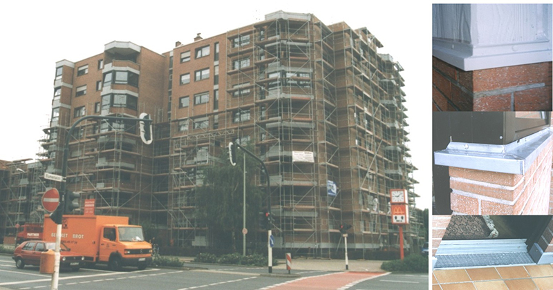 Fassadensanierung WEG-Wohnanlage Nassauerring / Blumenthalstr. Krefeld, Bauzeit: 7/98 - 9/99 Fassadensanierung WEG-Wohnanlage Nassauerring / Blumenthalstr. Krefeld, Bauzeit: 7/98 - 9/99