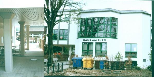 K05 Neubau Gemeiindezentrum Ratingen. Aussen 1996